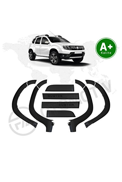 FA OTOMOTİV Dacia Duster Dodik Seti 12 Parça 2010-2017 Model v2 Enjeksiyon Baskı