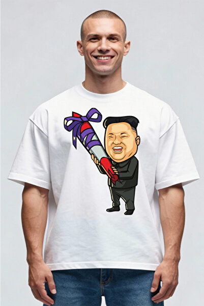 Printees Tricou Oversize - Kim Bomber