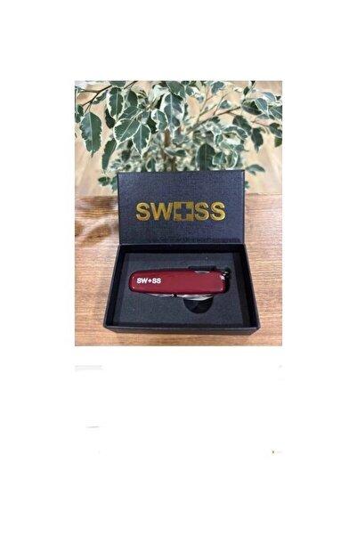 SWISS A01.13 Fonksiyonlu Orijinal İsviçre Çakısı Paslanmaz Çelik Kamp Outdoor...