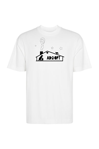 Printees Tricou Oversize - Adopt