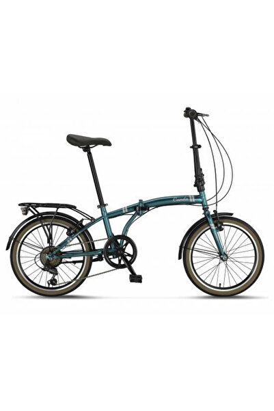 Ümit 2034 CUNDA V KATLANIR BİSİKLET 20 JANT 6 VİTES BLUE GOLD