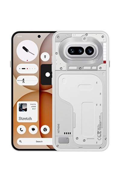 NOTHING Κινητό τηλέφωνο (4a), Διπλή SIM, 12GB RAM, 256GB, 5G, Λευκό