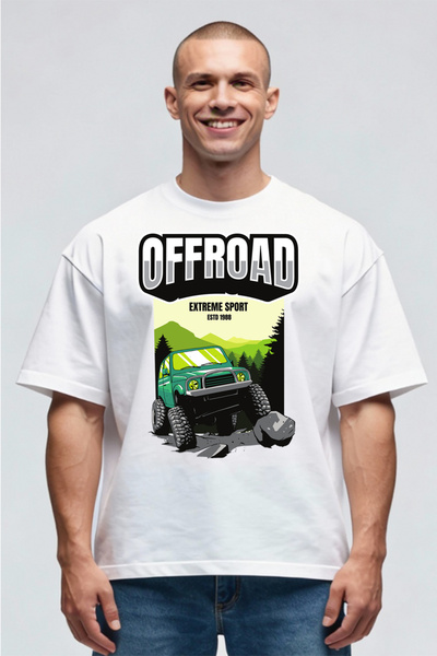 Printees Tricou Oversize - Offroad Extreme