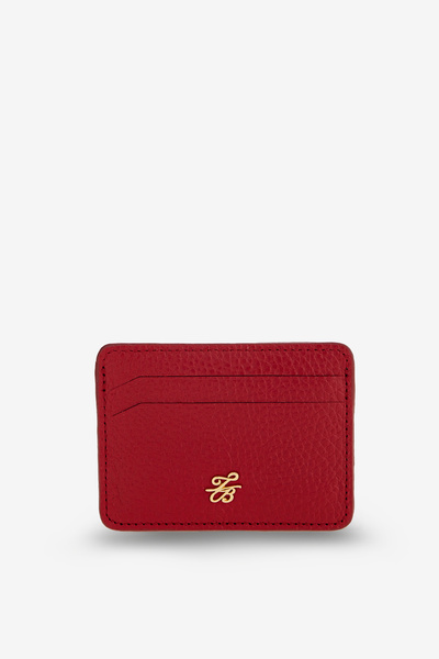 Ted Baker Kırmızı Klasik Deri Kartlık