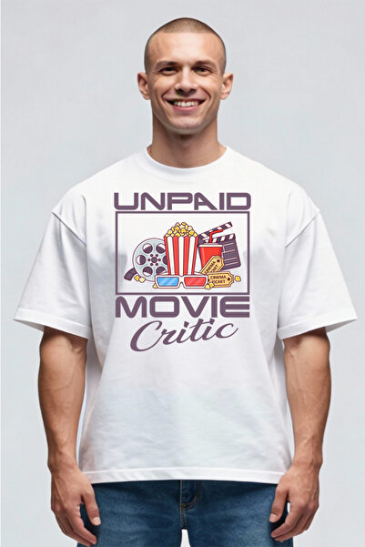 Printees Tricou Oversize - Movie Critic