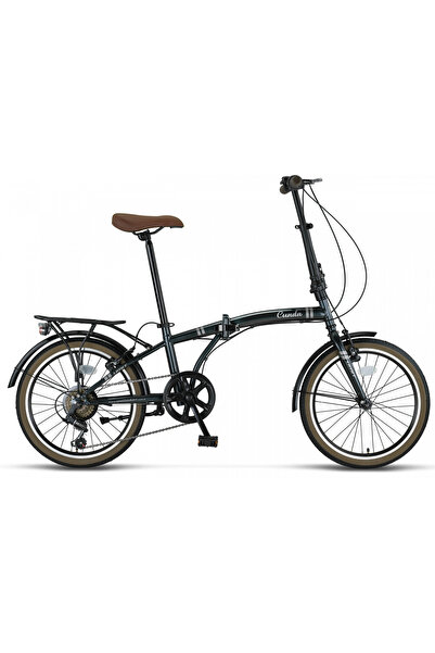 Ümit 2034 CUNDA V KATLANIR BİSİKLET 20 JANT 6 VİTES ANTRASİT SİLVER