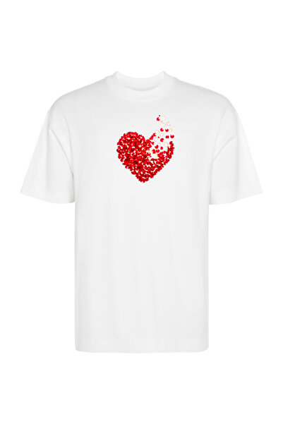 Printees Tricou Oversize - Heart