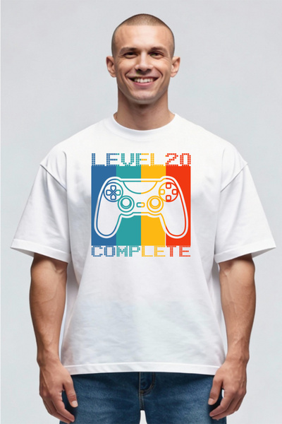Printees Tricou Oversize - Level 20 Complete