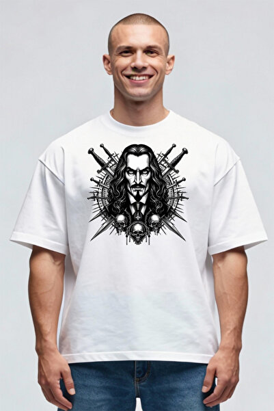 Printees Tricou Oversize - Dracula