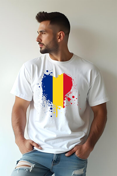 Printees Tricou Oversize - Tricolor România