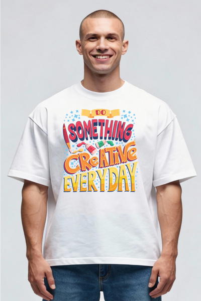 Printees Tricou Oversize - Creative