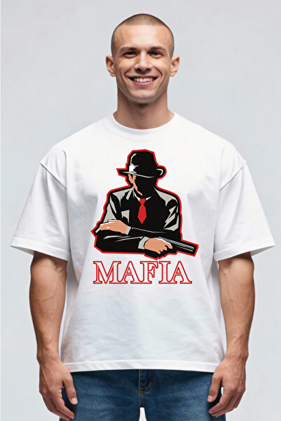 Printees Tricou Oversize - Mafia