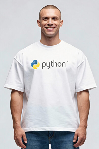 Printees Tricou Oversize - Python