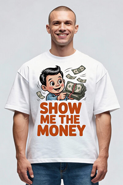 Printees Tricou Oversize - Show The Money