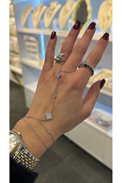 GLARE JEWELRY CO يونكا موديل زيركون مرصّع بالأحجار شاميران فاخر من الفولاذ ال...