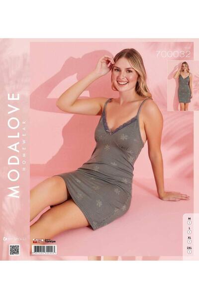 ROYAM Μοντάλ ove Γυναικείο νυχτικό φόρεμα με λουράκια από κορδόνια D Δαντέλα ...