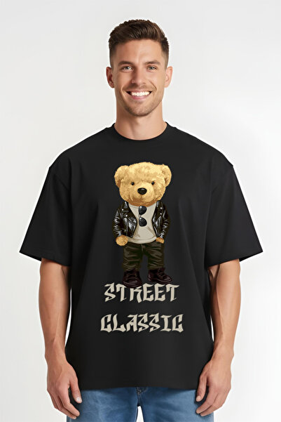 Printees Tricou Oversize - Street Classic Taddy Bear