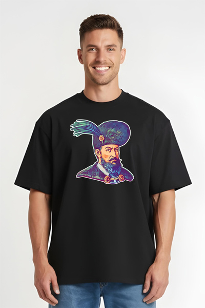 Printees Tricou Oversize - Mihai Viteazu