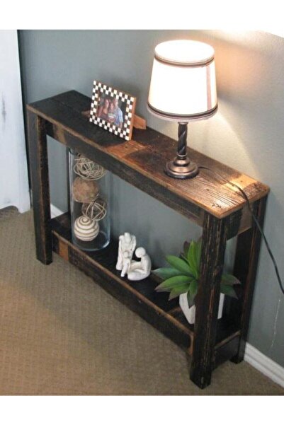 Empressco Doğal Ahşap Antre Hol Dresuar