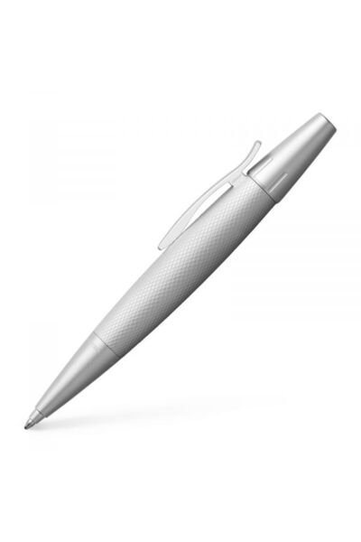 Faber -Castell E-Motion Pure Silver Ballpoint Pen