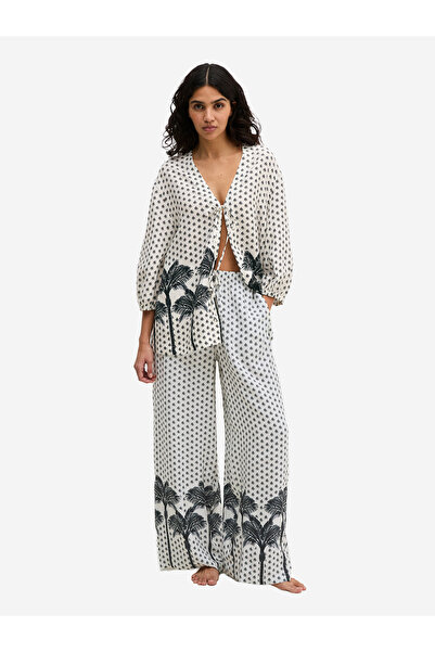 Marc O'Polo Strandshirt Palm Border Geo