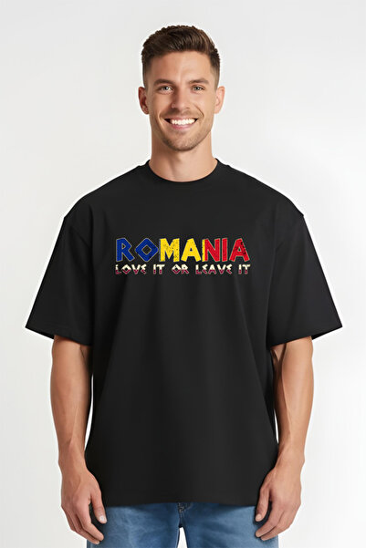 Printees Tricou Oversize - Romania Love It