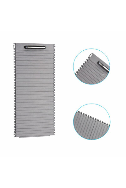 Oto Pusula Mercedes Orta Konsol Bardaklık Perdesi Sürgüsü Gri A2046807607 Uyu...