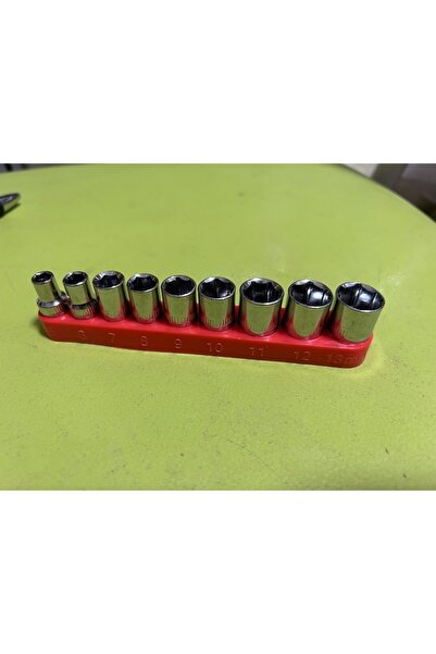 Choice8 9pcs-socket Mini treble 1/4 Ratchet Wrench Double Ended Quick Socket ...