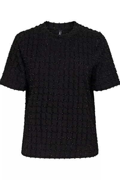 ONLY Women's Black T-Shirt 15358982