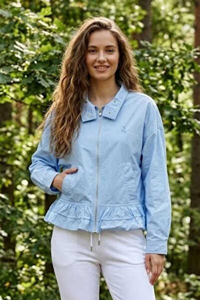 yb yağmur butik Fermoar și trenci scurt detaliu încrețit