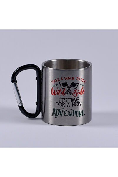Antok Art AntokArt Mug with Metal Carabiner 200 ml - Wild Side