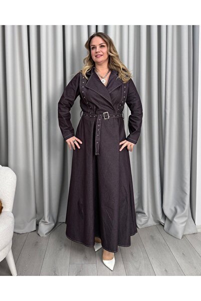 FUNDA Merlin Denim Dress Purple