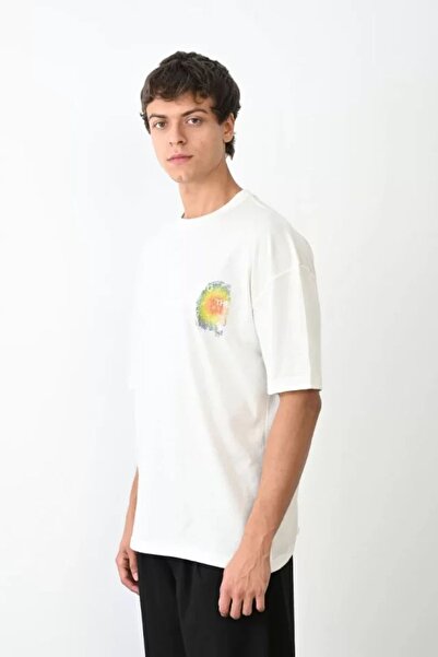 Hiccup JANES Oversize kroj Štampano majica