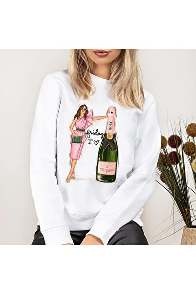 Kartier Bluza Dama Alba Friday I Love Champagne