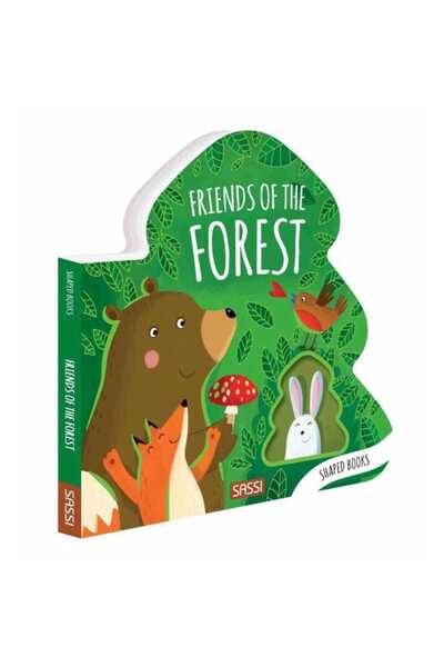 Sassi Junior Σάσι Φίλοι του Δάσους - Σχηματισμένο Βιβλίο από Χαρτόνι