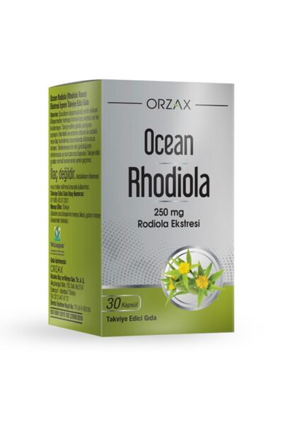 Ocean Rhodiola 250 Mg 30 Capsules