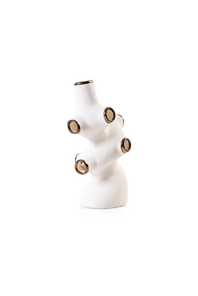 Midas Furniture Sereno art sculpture, white color