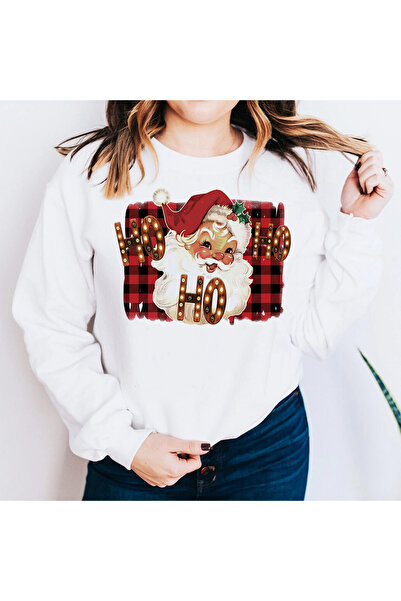 Kartier Happy Santa Women's White Blouse