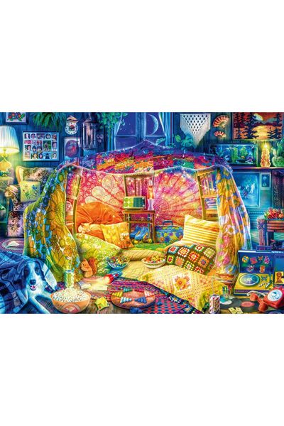 Schmidt Puzzle 1000 piese - A Cosy Den (Schmidt-59742)