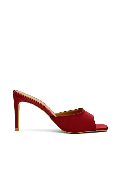Jabotter Malvina Saten 8 Cm Topuklu Terlik