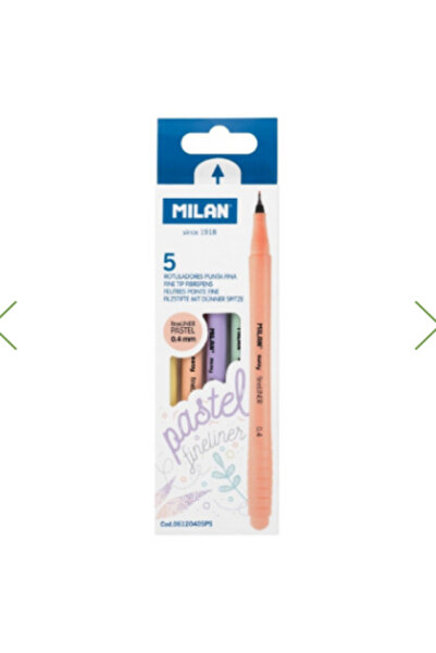 Milan Set de 5 markeri pastel Sway (0,4 mm)