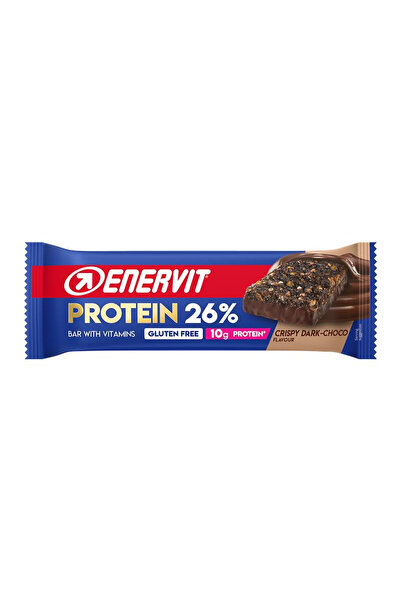 ENERVİT Crispy Bitter Çikolatalı Protein Bar 40 g 1 Adet