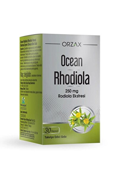 Orzax Ocean Rhodiola Capsules 250Mg 30 Capsules-Mfreyon01063