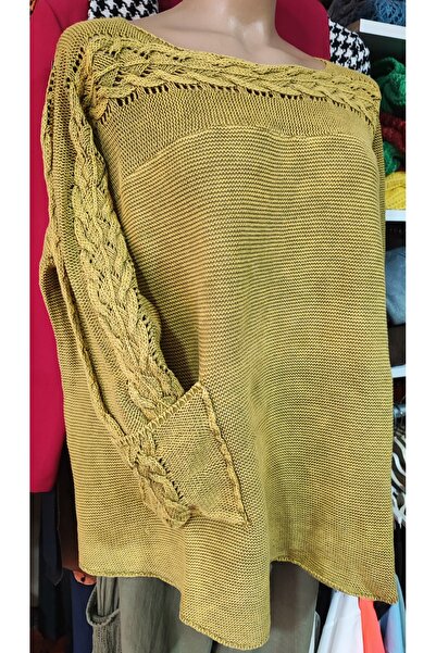 Sosyete Kaplumbağa Authentic 100% Cotton Knitwear Single Pocket Washable Hair...