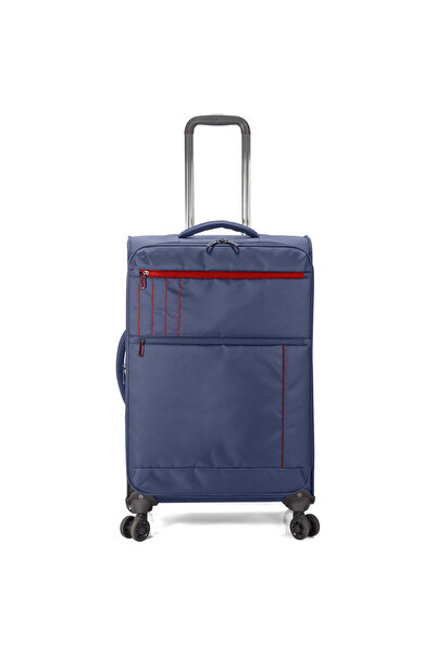 Benzi BZ 5825 Medium Expandable Trolley, Polyester, 68x42x27 cm, 4 Double 360...