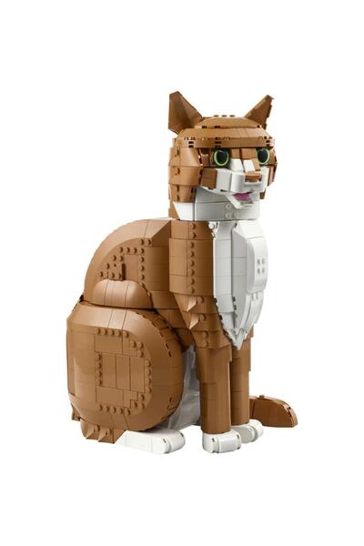 LEGO Ideas Turuncu Kedi 21376 - Yetişkinler için Göz Seçenekleri Olan Kedi Mo...