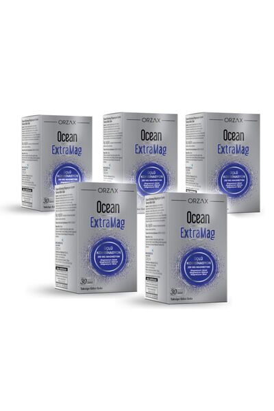 Orzax Ocean Extramag 30 Tablets X 4 Pieces
