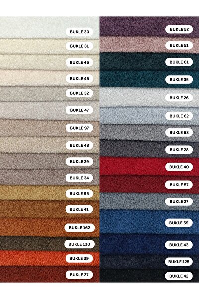 Fresh Aims Bukle Teddy/Buklet Polar Astarlı Döşemelik Kumaş