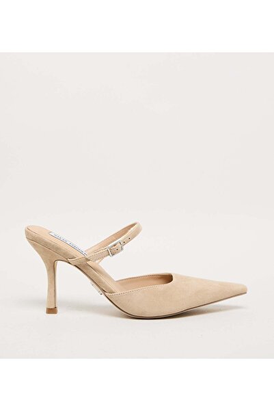 Steve Madden صندل بريكي ذو الكعب المتوسط ​​الصلب