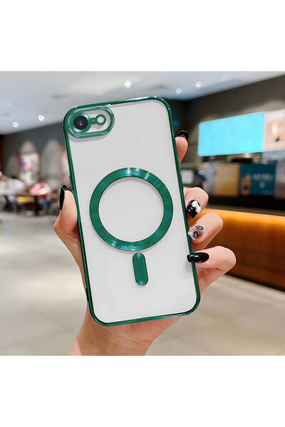 Hontinga iPhone 7 Compatible Transparent Soft Silicone Magsafe Wireless Phone...